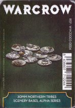 Warcrow 30mm Northern Tribes Scenery Bases, Alpha Series