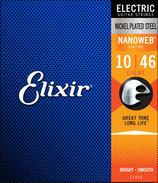 Elixir 10-46 12052 Nanoweb Nickel Plated Steel