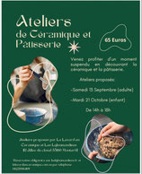 Les Ateliers Pâtisserie & Céramique Adultes ou Enfants