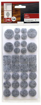 Filzgleiter Set klein grau Art. 342480