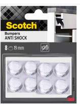 Schutzpuffer Scotch Anti Shock Bumpers 19mm / 8 Stk.