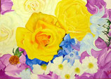 Blüten in Pastell
