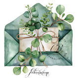 Enveloppe Félicitations