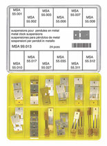 Assortiment de suspensions pour pendule - HOROTEC