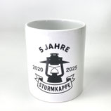 Tasse "5 jahre Sturmkappe"