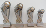 #2024-037 Fußball Standpokal silber bronzefarben