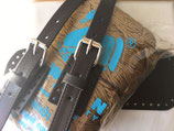 KIT ECOPELLE FIBBIE MARRONE + SWAN ORIGINALE