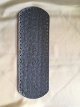 FONDO ECOPELLE 36X12 ARGENTO STRUZZO