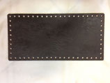 FONDO RETTANGOLARE 30X15 MARRONE STROPICCIATO