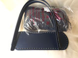 KIT ECOPELLE SHOPPER BLU