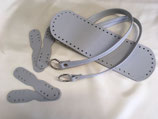KIT PELLE MANICI ANELLI GRIGIO