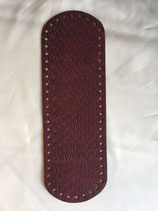FONDO ECOPELLE 30X9 BORDEAUX RETTILE