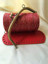 KIT "MASA BRONZO" OVALE ROSSO LUREX