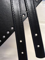 KIT ECOPELLE MANICI PIATTI NERO