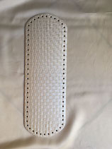 FONDO ECOPELLE 36X12 BIANCO INTRECCIATO