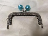 CLIC CLAC ARGENTO - PERLE  TURCHESI 8,5CM