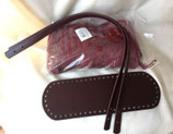 KIT ECOPELLE SHOPPER BORDEAUX