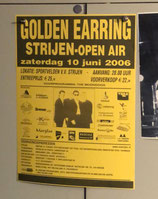 A3 Golden Earring poster in a tube.