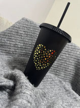 Vasos con Nombre elaborado con Vinil Adhesivo