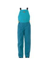 LIL SENDER Jr. Splash Pants Latzhose HIKO-25301, kaituna blau