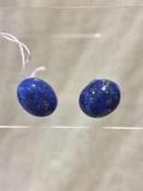 Boucles d'oreillles en lapis lazuli 4