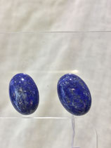 Boucles d'oreillles en lapis lazuli 5