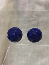 Boucles d'oreillles en lapis lazuli 1