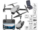 Simulus Faltbare GPS-Drohne mit Full-HD-Kamera, 3-Achsen-Gimbal und App