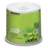 Sony CD-R Spindel 100 Stück 700MB / 80min