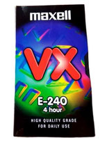 maxell VHS Videokassette VX E-240 min