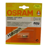 Osram Halogenlampe für 2-zellige Batterieleuchten 2,8V 0,85A