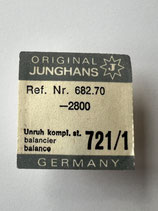Junghans 82 (682.70) - Teil 721 - Unruhe komplett - OVP - NOS (New old Stock)(WV)