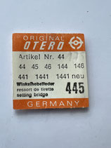 Otero 44,45,46,144,146,441,1441 - Teil 445 - Winkelhebelfeder - OVP - NOS (New old Stock)+(WV)