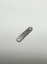 FP (Frederic Piguet) 71 SC (für Werke mit kleiner Sekunde z.b.Chopard) - Teil 115 - Sekundentriebbrücke mit Friktionsfeder rhodiniert - (gebraucht - used - guter Zustand - good Condition)