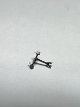 Longines 19.73 N etc. - Teil 705 - Ankerrad (Paletten leicht eingelaufen) - gebraucht - used - guter Zustand - good Condition