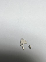 FP (Frederic Piguet) 1150,1151 etc. - FP Teil 51.080 - Teil 443 - Winkelhebel mit Schraube - NOS (New old Stock)