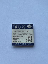 PUW 260,360 + weitere Caliber siehe Foto - Teil 443 - Winkelhebel mit Schraube - OVP - NOS (New old Stock)(ASP)