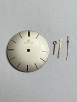 Certina Vintage Zifferblatt & Zeigersatz für Caliber 25-36 - Certina Vintage Dial & Hands - gebraucht - used - guter Zustand - good condition