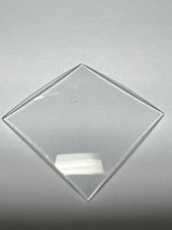 Zenith Saphirglas viereckig gebogen für Massivgold-Uhren Referenz 30.00.10.670 mit Caliber 670 - (leicht gebraucht - guter Zustand)