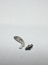 Longines 18.89M etc. - Teil 443 - Winkelhebel mit Schraube - (gebraucht - guter Zustand - used - good condition)