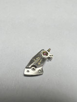 Jaeger Le Coultre 889/1 etc. - Teil 121 - JLC Teil 10058 - Unruhbrücke mit Feinreglage montiert - gebraucht - used - guter Zustand - good Condition