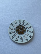 AS 2066 etc - Teil 2561 - Tagesscheibe weiss - (gebracht - guter Zustand - used - good condition)