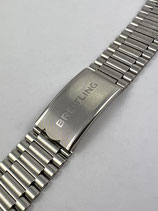 Seltenes Vintage Breitling Edelstahl NSA Novavit Armband mit Feder in der Schließe - gebraucht - guter zustand - used good condition