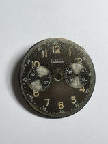 Junghans J88 Vintage Chronograph Zifferblatt - Junghans J88 Vintage Chronograph Dial - gebraucht mit Altersspuren - used with aging signs (A)