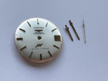Longines "Automatic Chronometer Ultrachron" Vintage Zifferblatt & Zeigersatz für Caliber 431 (Schnellschwinger) - Longines Vintage Dial & Hands - gebraucht - guter Zustand - used - good condition