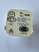ST,AS 1686,1786 - Teil 721 - Unruhe komplett - OVP - NOS (New Old Stock)(CD3)(CD10)(WV2)