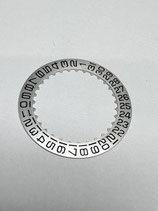 Durowe 7425 etc. - Teil 2557 - Datumscheibe alu siber - NOS (New old Stock)(WV2)