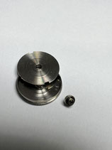 Jäger LeCoultre 895 - Teil 182 - Federhaus Trommel,Deckel & Kern ohne Zugfeder - (gebraucht - guter Zustand - used - good condition)