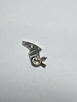 FP (Frederic Piguet) 71 - FP Teile Nr. 10.058 - Teil 121 - Unruhkloben komplett montiert ohne Feinreglage rhodiniert - (gebraucht - used - guter Zustand - good Condition)