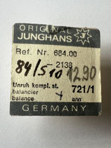 Junghans J 84 (684) - Teil 721 - Unruhe komplett - OVP - NOS (New old Stock)(WV)